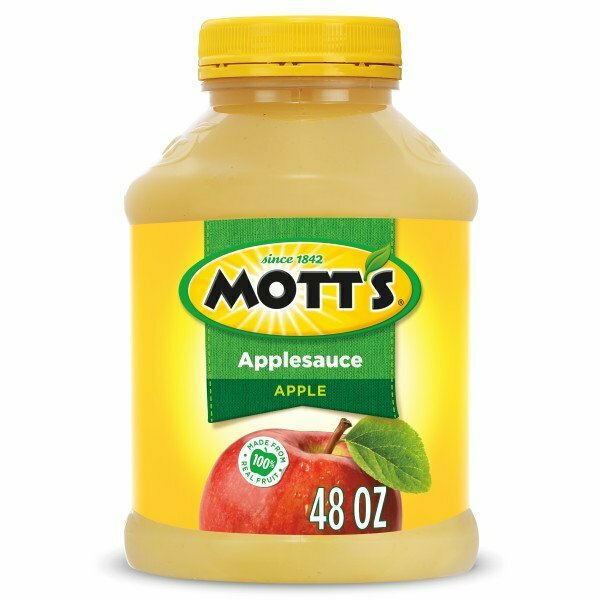 Motts Mott's Applesauce 48 oz. Plastic Jar, PK8 10029842